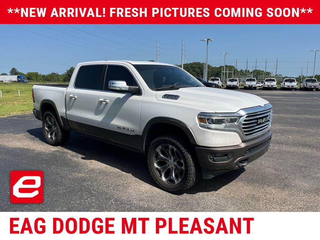 Used 2020 White Ram Laramie Longhorn image 1