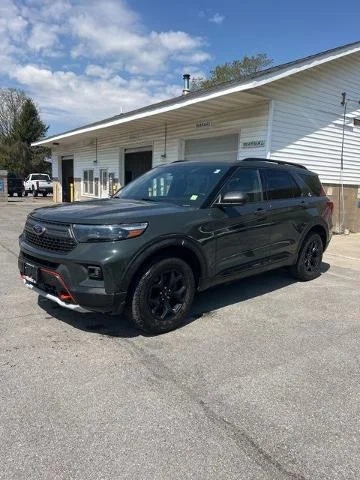 Used 2022 Forged Green Metallic Ford Timberline image 4