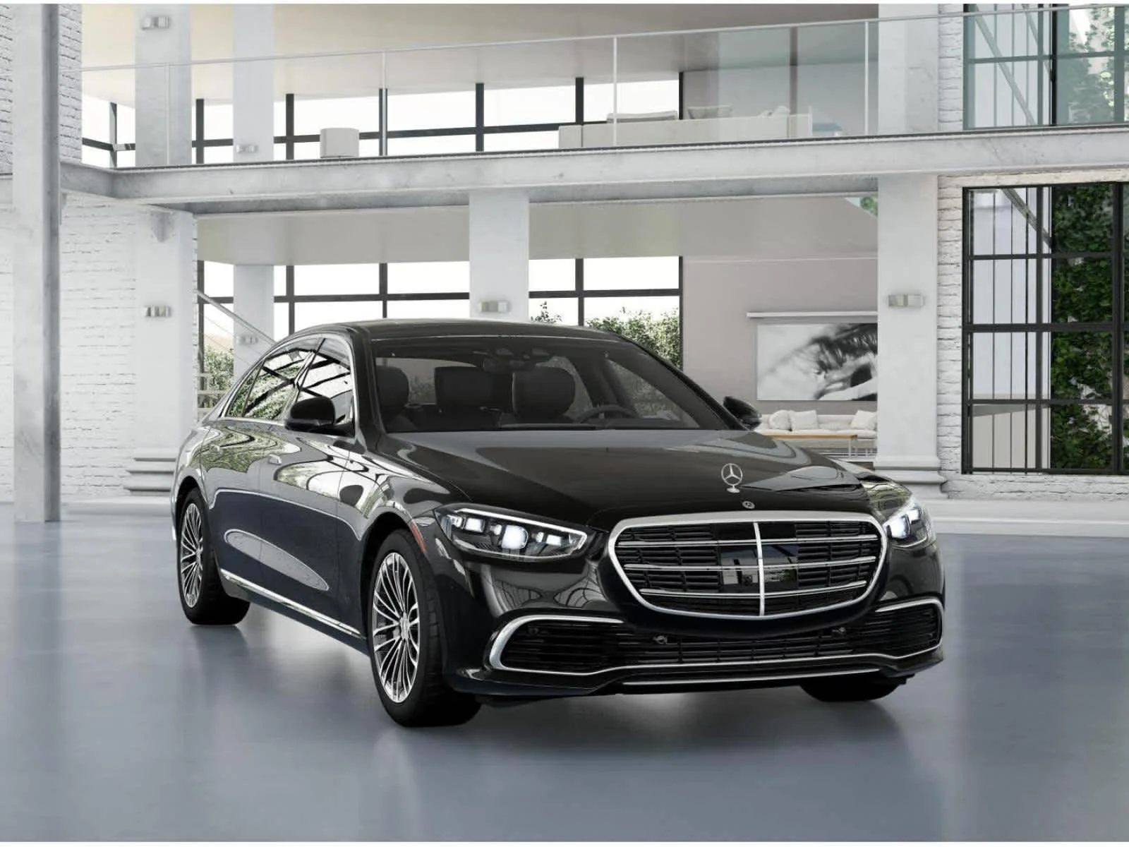 New 2026 Obsidian Black Metallic Mercedes-Benz S 580 image 8