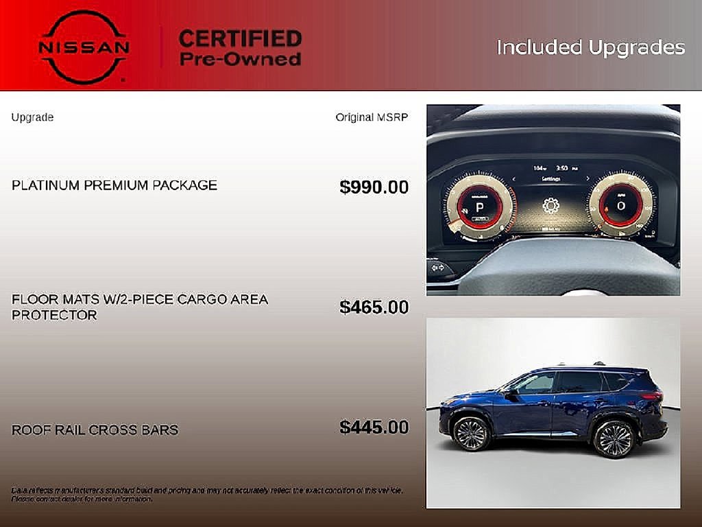 Certified Used 2026 Blue Nissan Platinum image 21