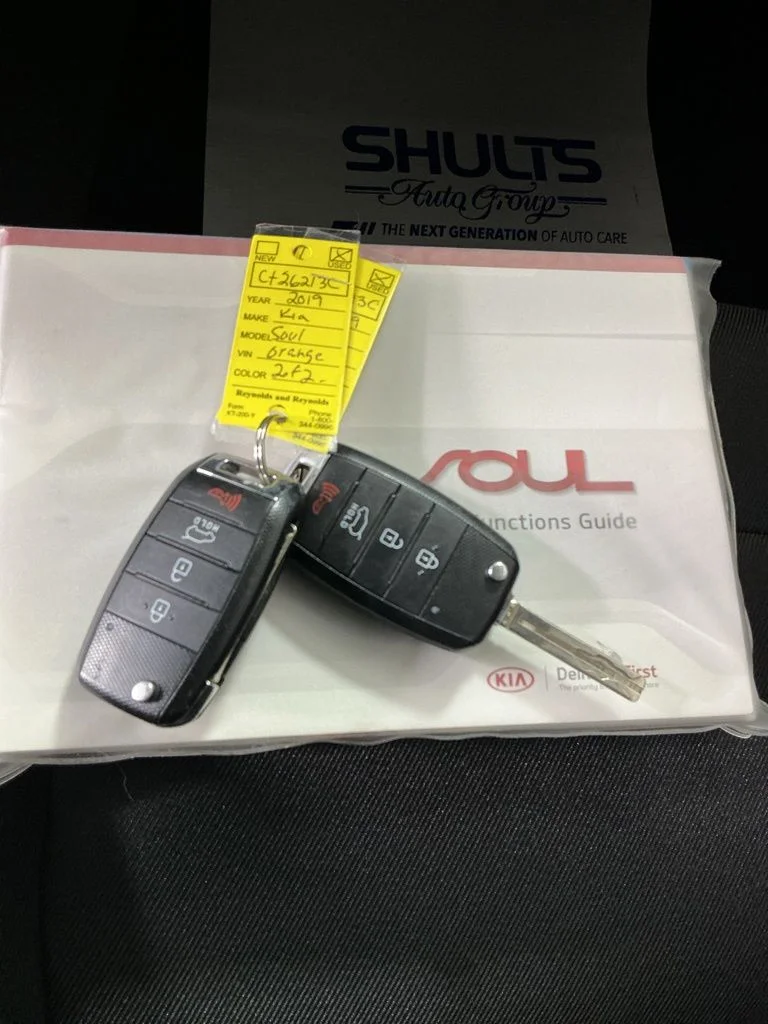 Certified Used 2019 Orange Kia Plus image 22