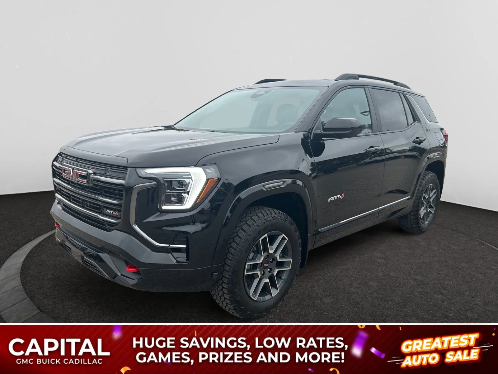 New 2027 Ebony Twilight Metallic GMC AWD AT4 image 1