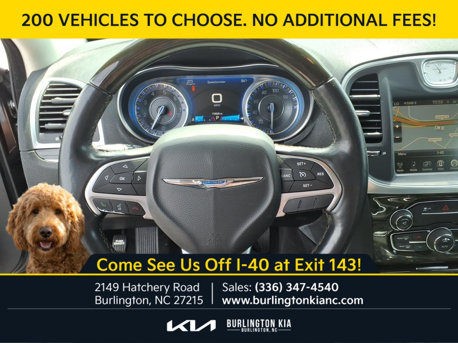 Used 2015 Gloss Black Chrysler 300C image 21