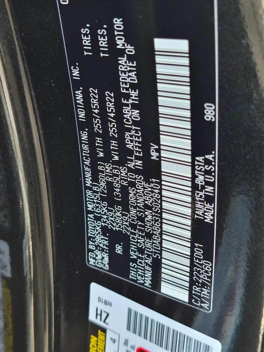 New 2026 Caviar Lexus TX 500h F SPORT PERFORMANCE PREMIUM AWD image 17