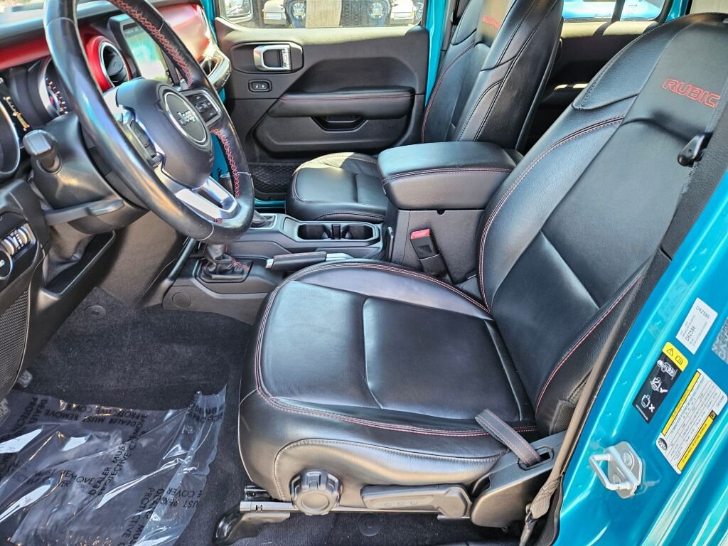 Used 2020 Bikini Pearl Coat Jeep Unlimited Rubicon image 18