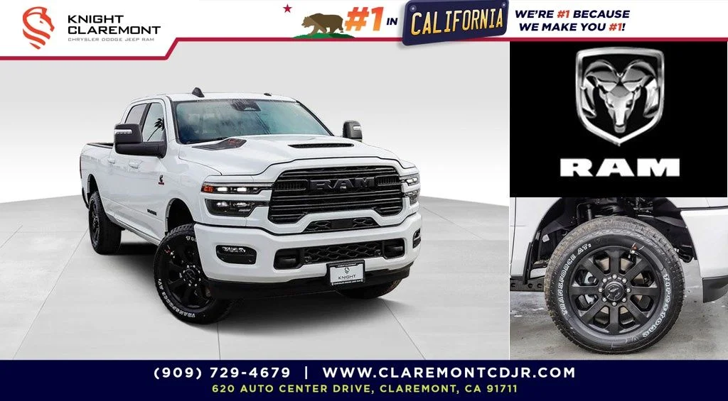 New 2026 White Ram Laramie image 1