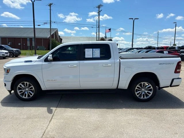 Certified Used 2022 Bright White Clearcoat Ram Laramie image 4