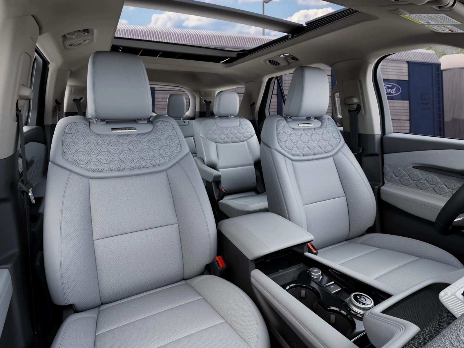 New 2027 Star White Metallic Tri-Coat Ford Platinum™ image 10
