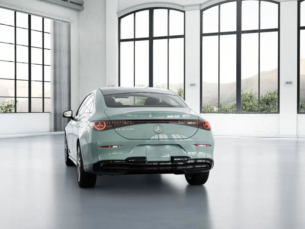 New 2027 Liquid Crystal Green Mercedes-Benz CLA 220 image 26