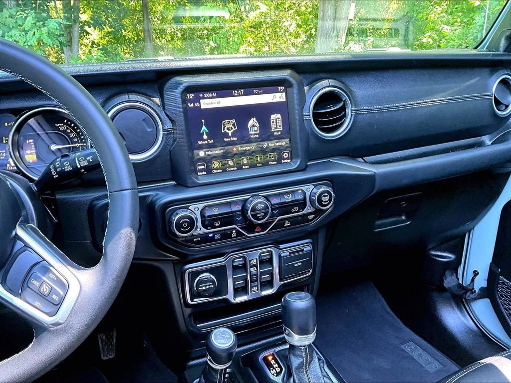 Used 2023 Gray Jeep Sahara 4xe image 17