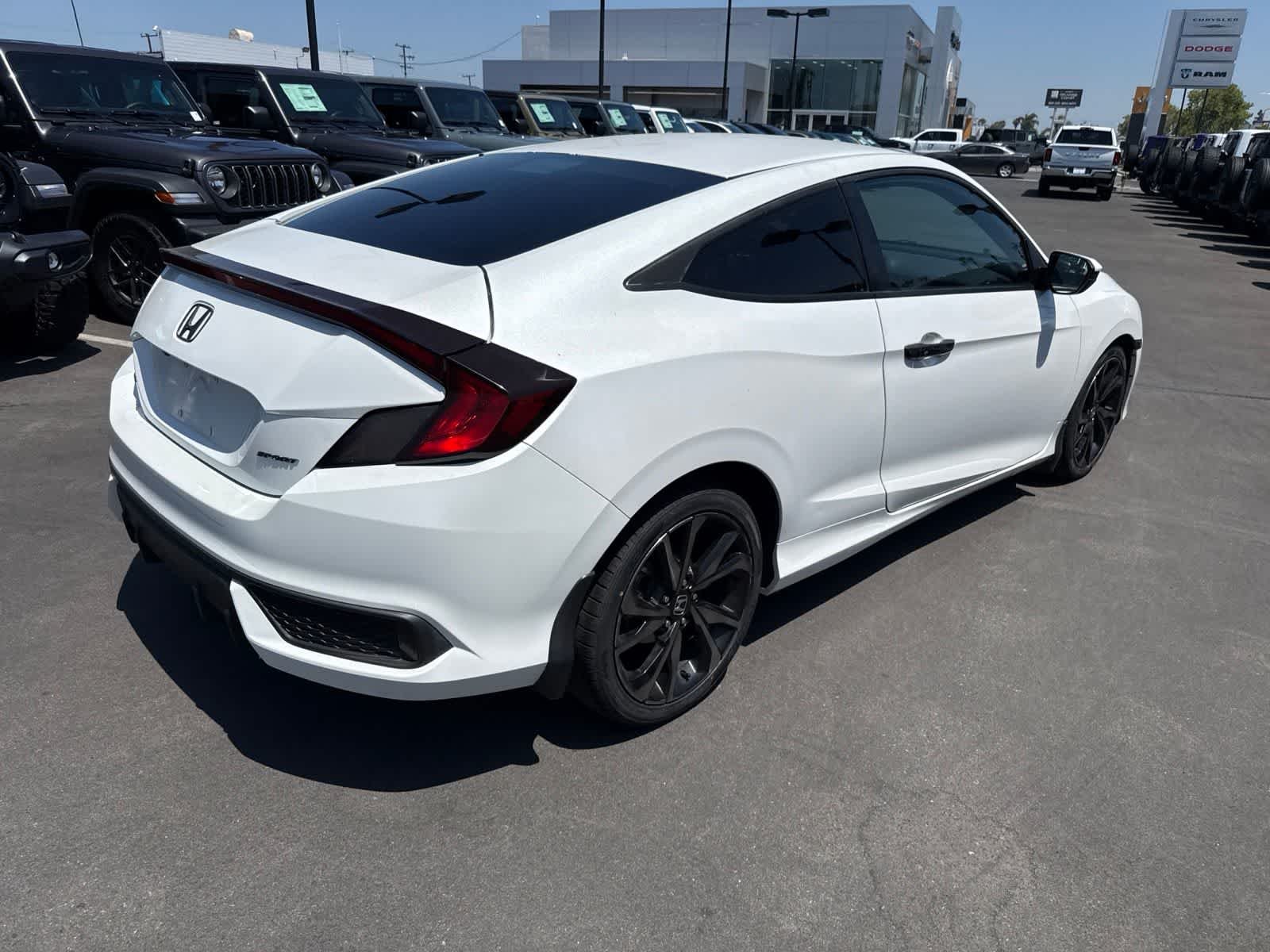 Used 2019 Platinum White Pearl Honda Sport image 12