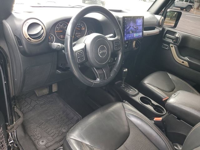 Used 2017 Black Jeep Unlimited Sahara image 6