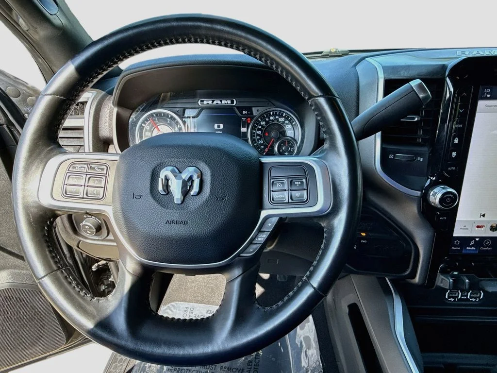 Used 2022 Granite Crystal Metallic Clearcoat Ram Big Horn image 12