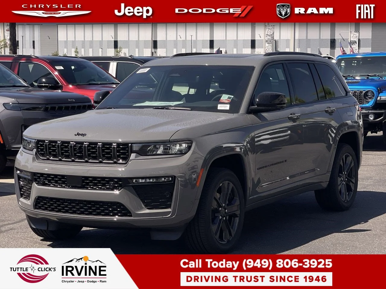 New 2027 Sting-Gray Clear-Coat Paint Jeep Limited Reserve image 9