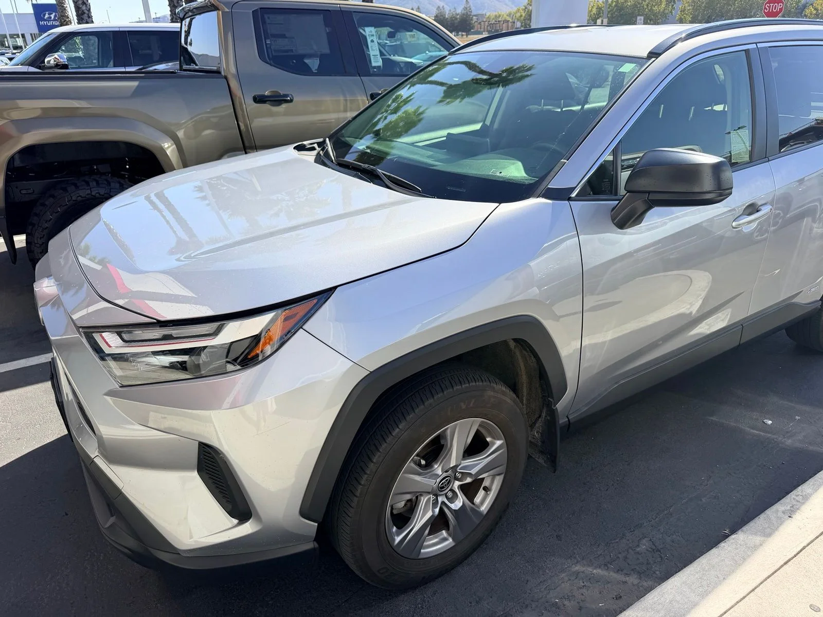 Used 2024 Silver Toyota LE image 5