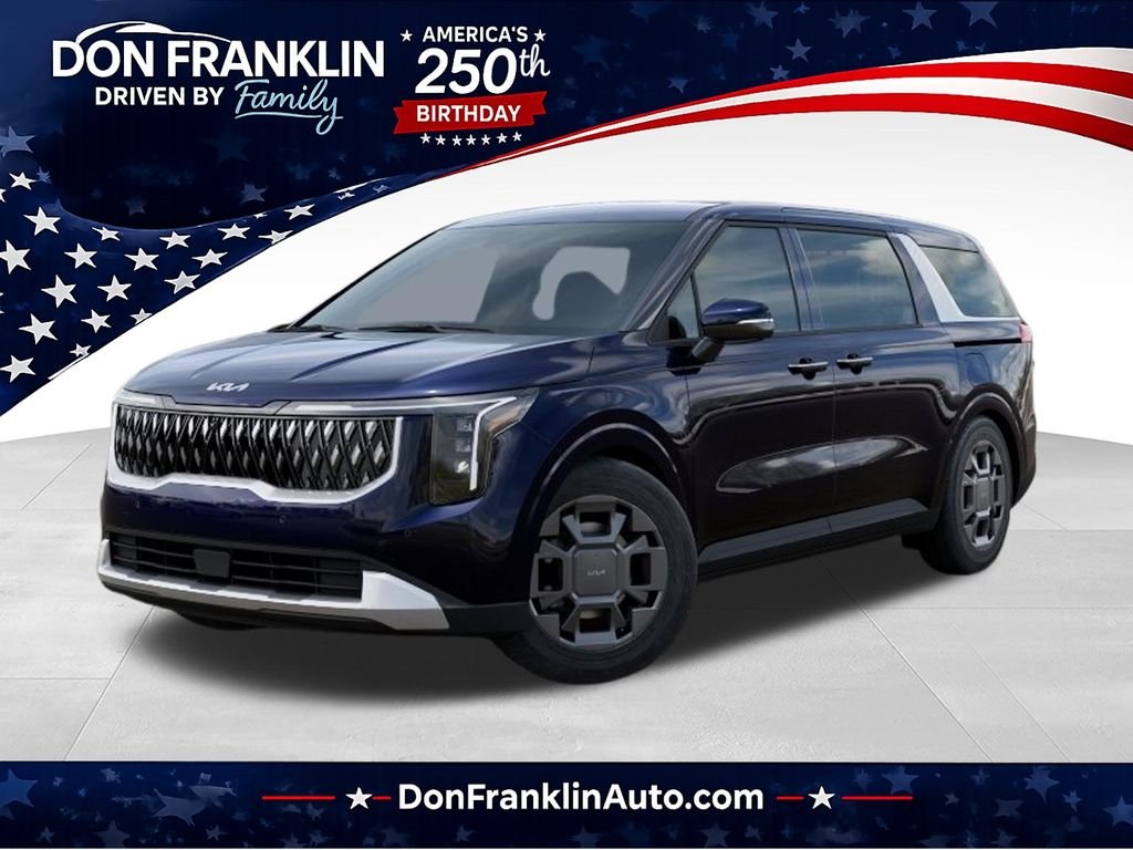 New 2026 Deep Chroma Blue Kia EX image 1