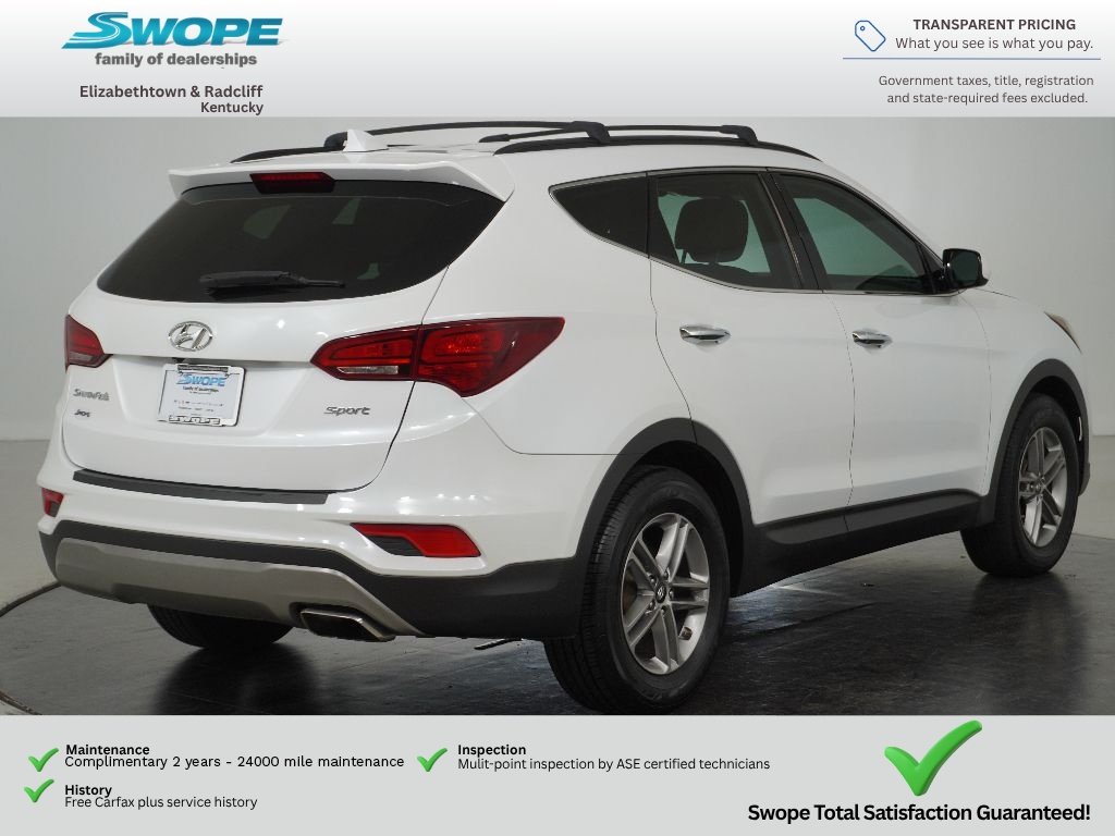 Used 2017 Frost White Pearl Hyundai 2.4L image 3