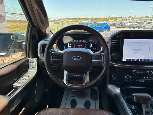 Used 2021 White Metallic Ford King Ranch image 13