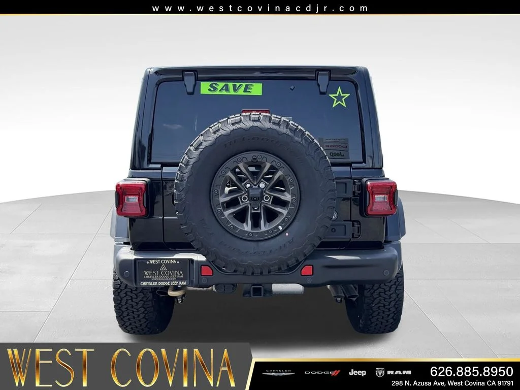 New 2024 Black Clear-Coat Exterior Paint Jeep Rubicon 392 image 9