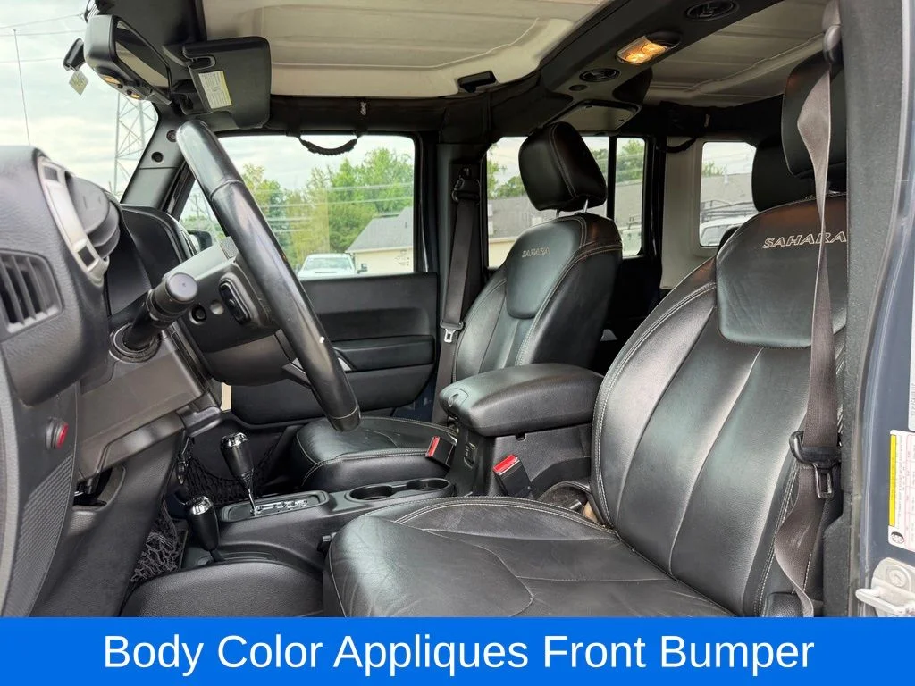 Used 2017 Black Jeep Unlimited Sahara image 22