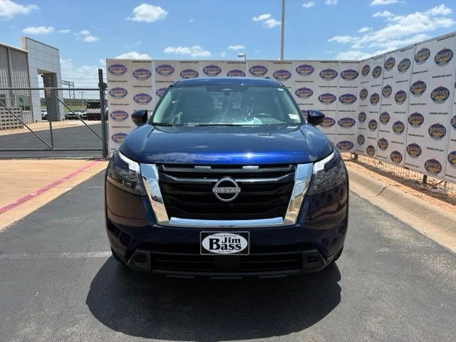 Certified Used 2024 Deep Ocean Blue Pearl Nissan SV image 3
