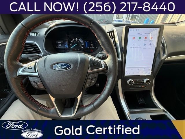 Used 2024 Rapid Red Metallic Tinted Clearcoat Ford ST Line image 8