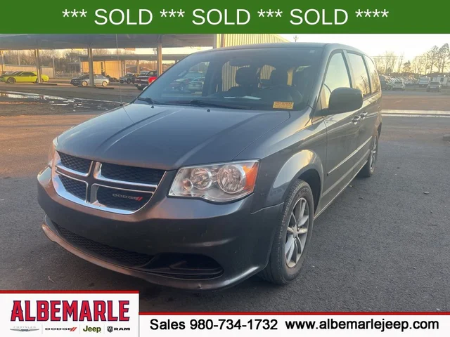 2016 Dodge Grand Caravan SE Plus