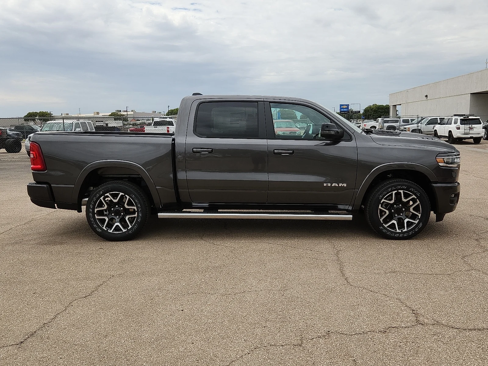New 2026 Granite Crystal Metallic Clear-Coat  Paint Ram LARAMIE CREW CAB 4X4 5