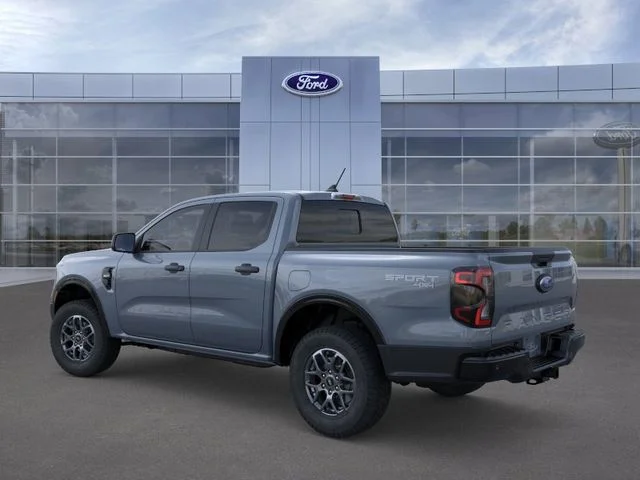 New 2025 Azure Gray Metallic Ford XLT image 4