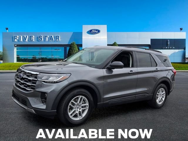 New 2026 Carbonized Gray Metallic Ford Active image 3
