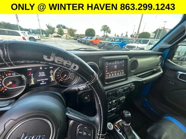 Used 2021 Blue Jeep Sport image 7