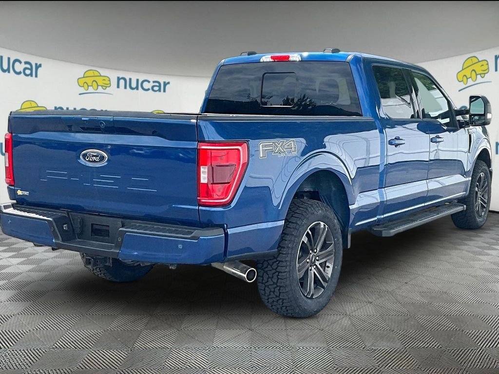Used 2022 Blue Ford XLT image 6