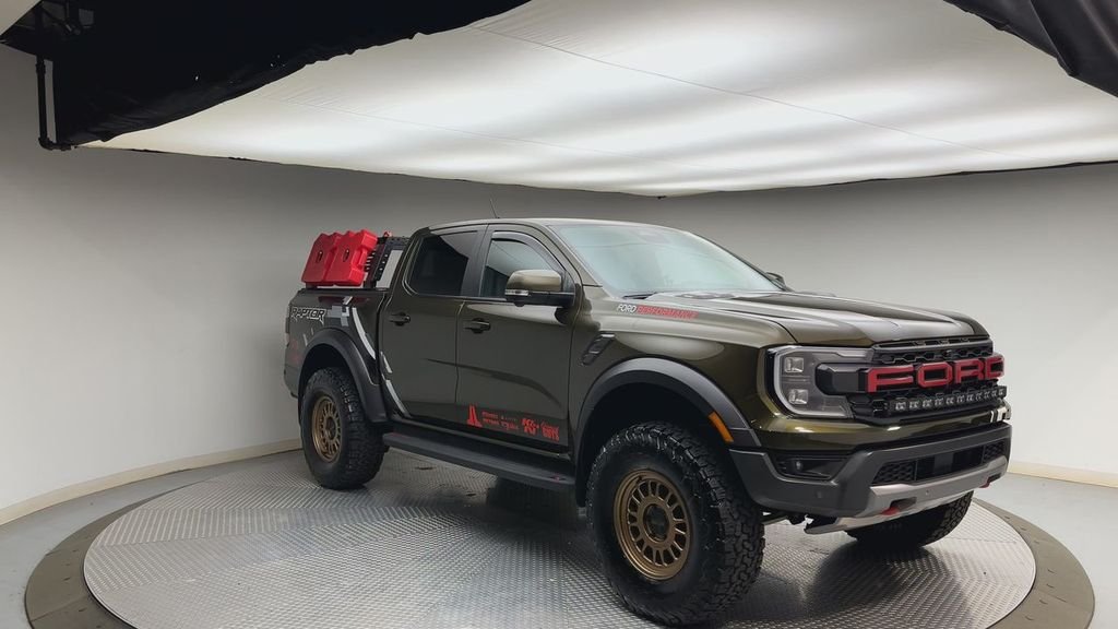Used 2025 Green Metallic Ford Raptor image 8