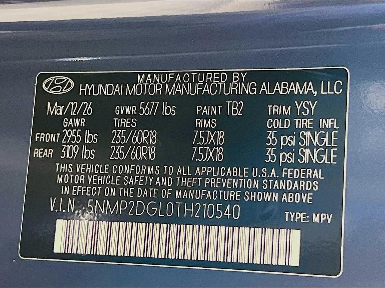 2026 Hyundai Santa Fe — photo 21