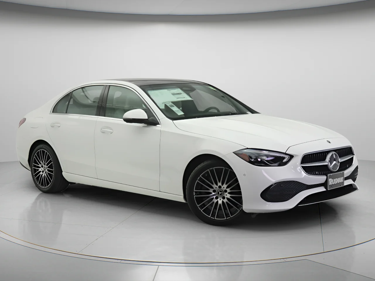 New 2026 Polar White Mercedes-Benz C 300 image 1