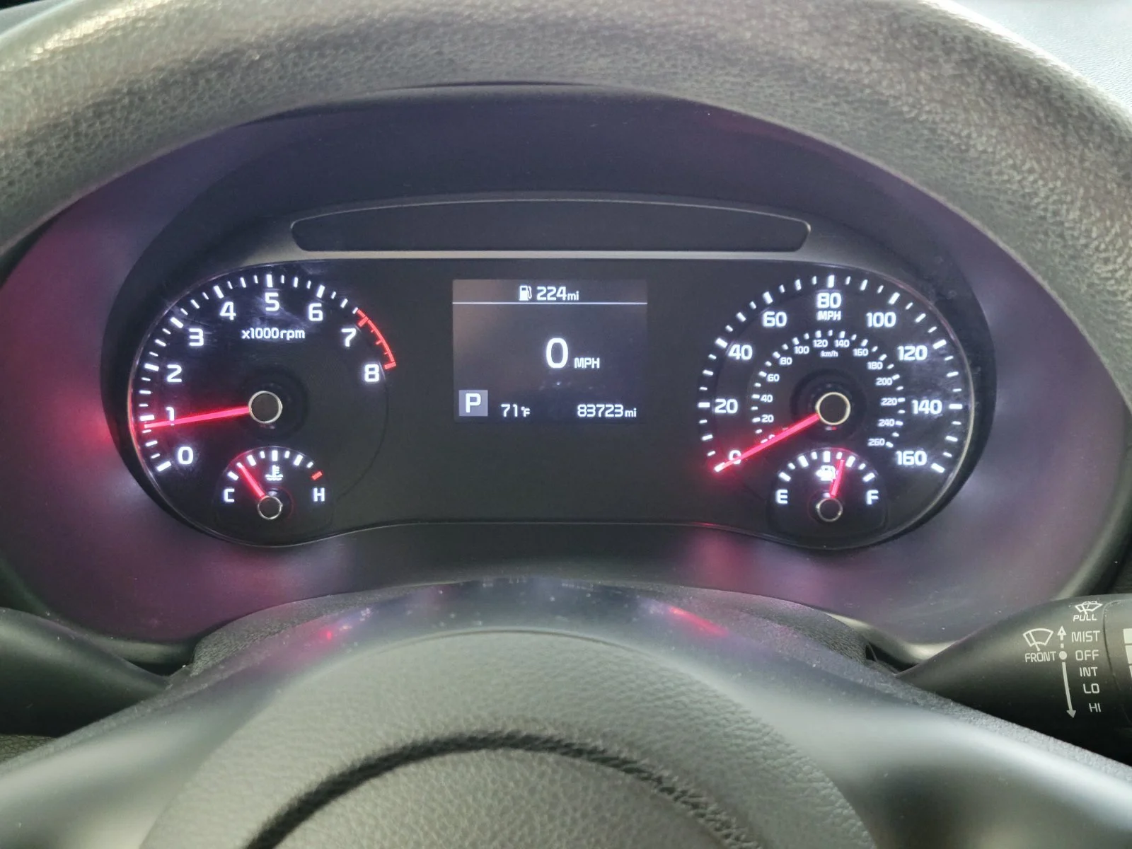 Used 2022 Black Kia LX image 13