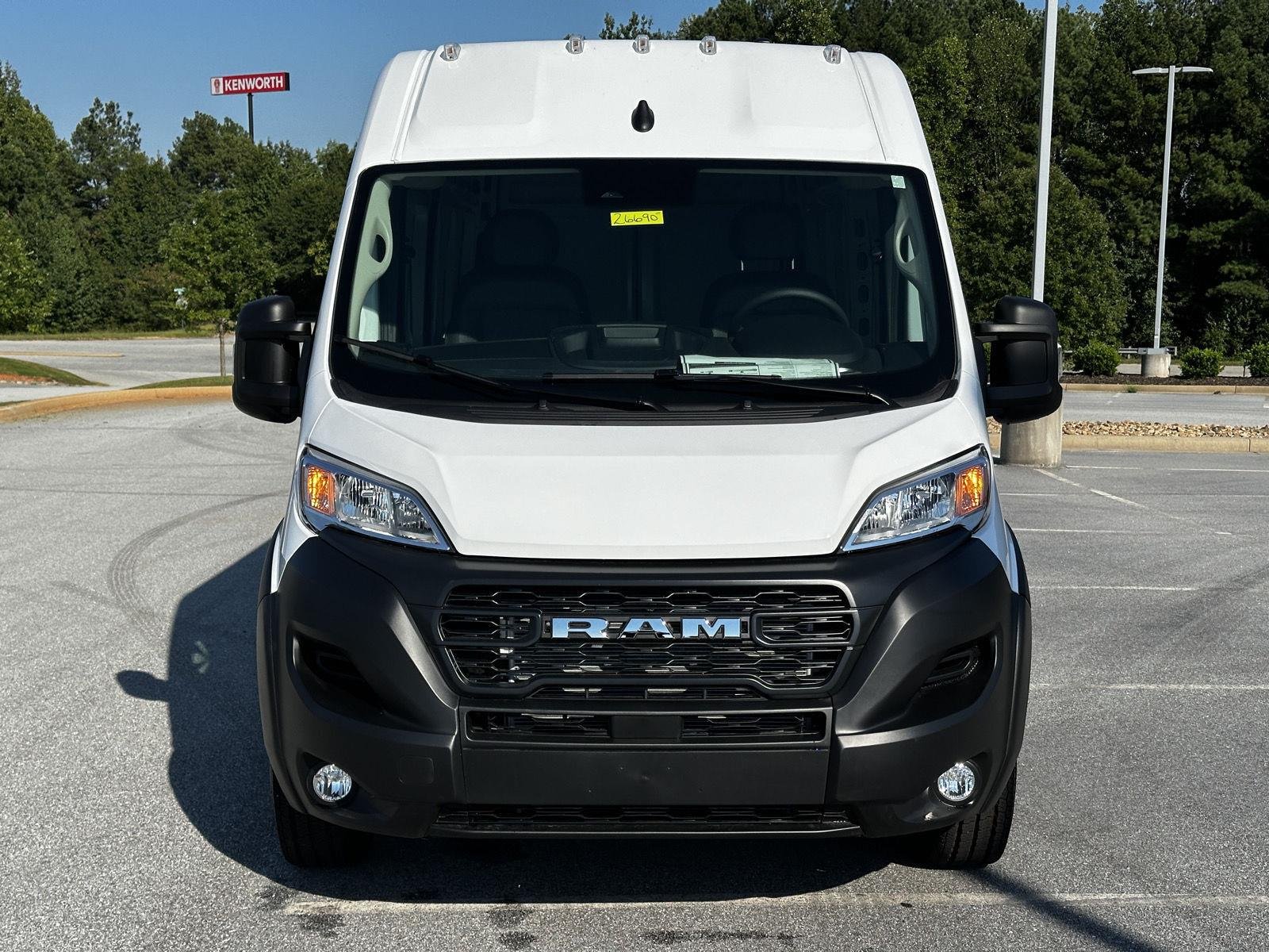 New 2026 Bright White Clear-Coat Exterior Paint RAM Tradesman image 3