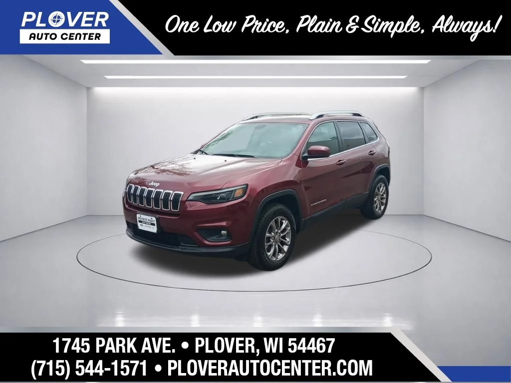 Used 2019 Velvet Red Pearlcoat Jeep Latitude Plus image 1