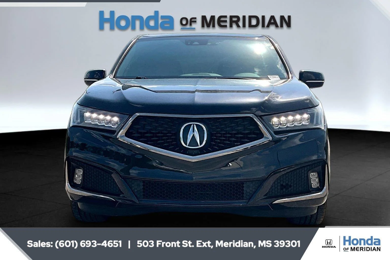 Used 2020 Majestic Black Pearl Acura SH-AWD w/Tech w/A-SPEC image 3