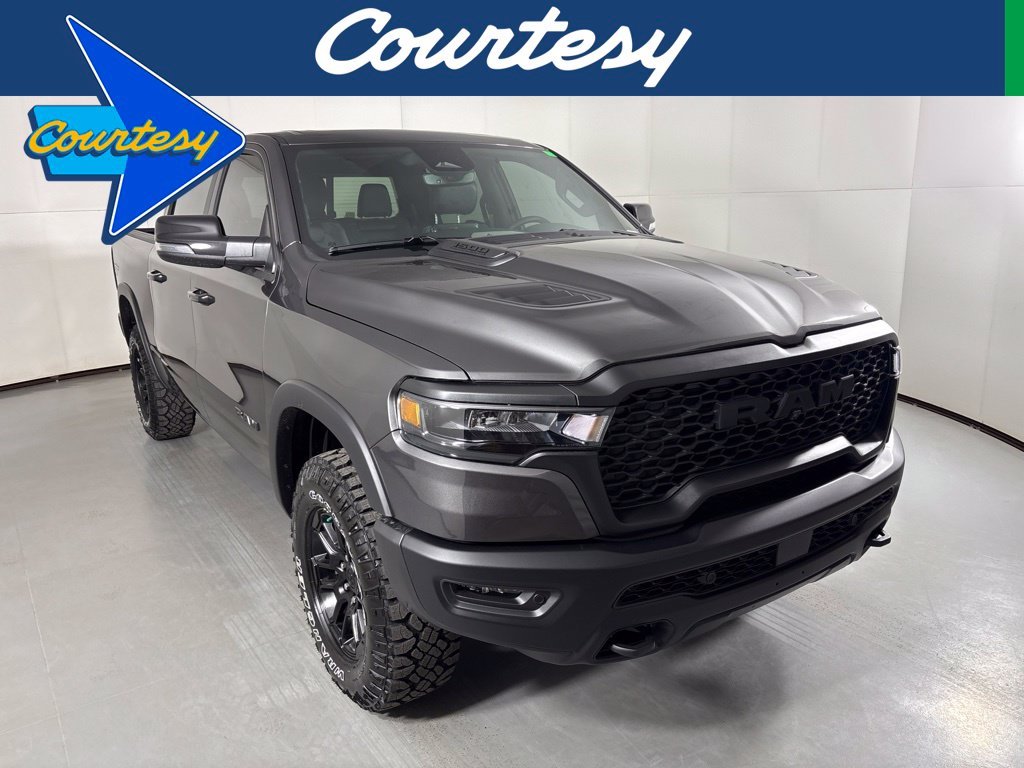 New 2027 Granite Crystal Metallic Clear-Coat Exterior Paint RAM Rebel image 1