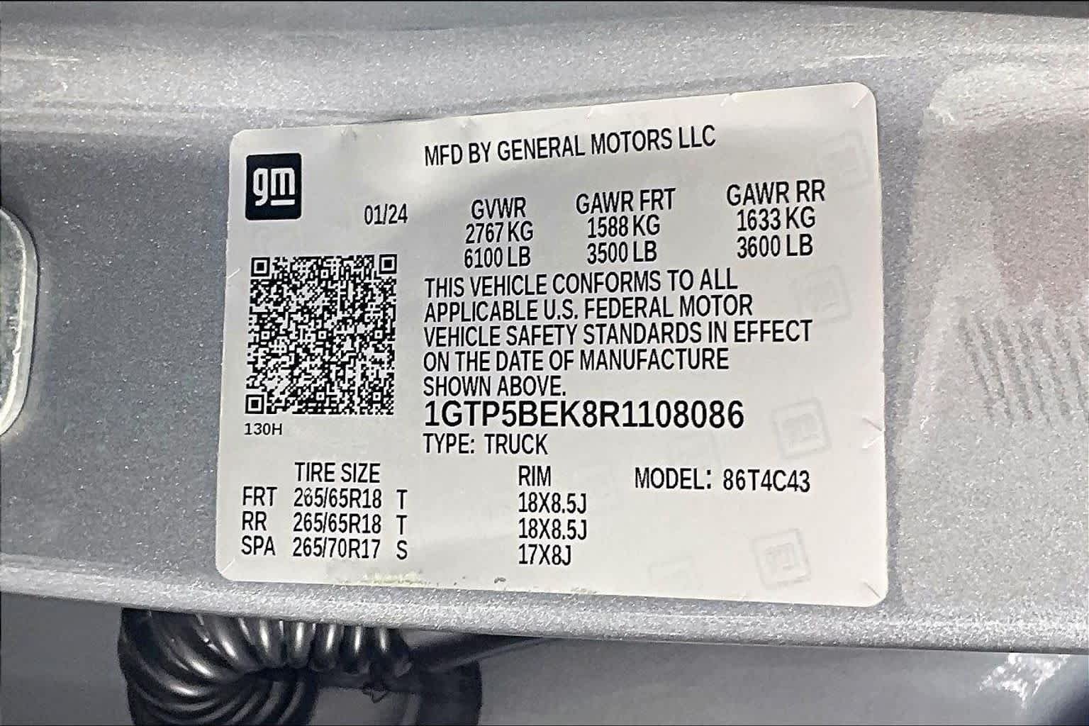 Used 2024 Sterling Metallic GMC 2WD Elevation image 29