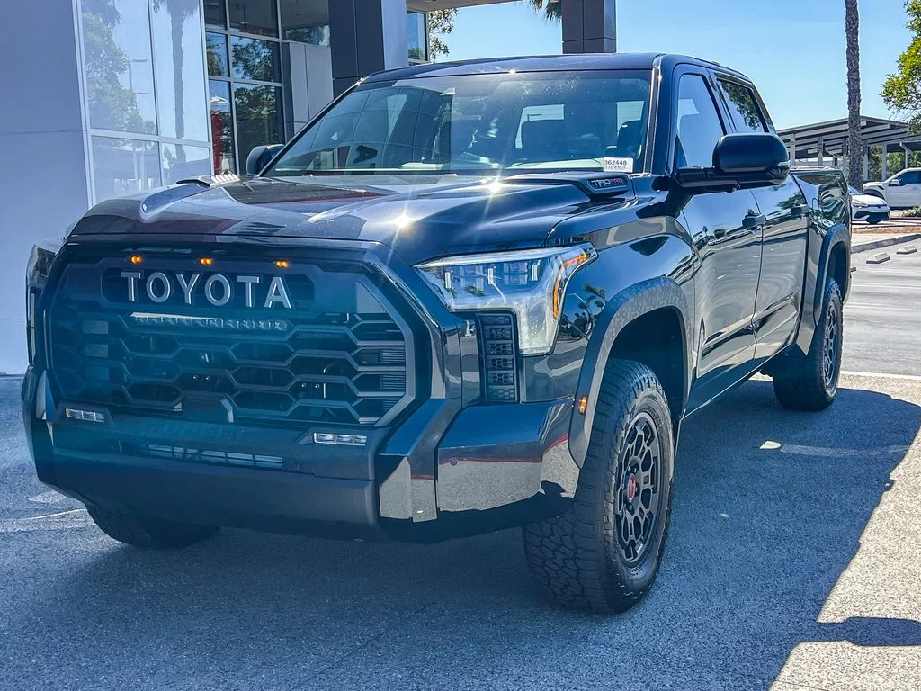 New 2026 Midnight Black Metallic Toyota Tundra TRD Pro image 3