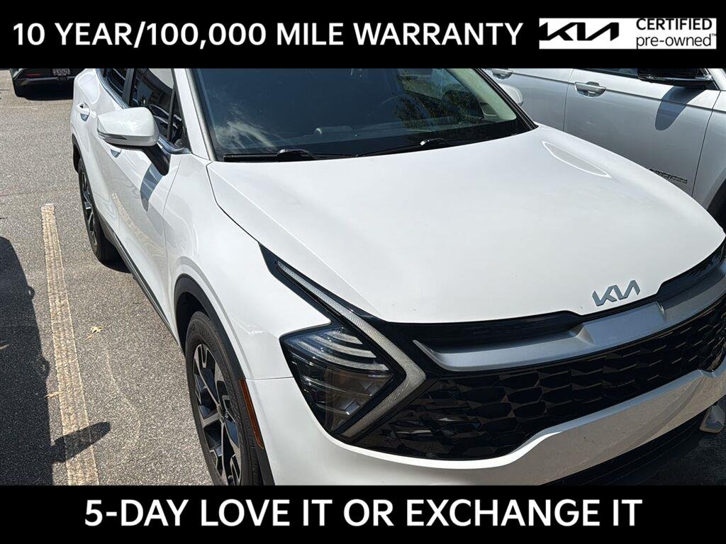 Certified Used 2024 Glacial White Pearl Kia EX image 3