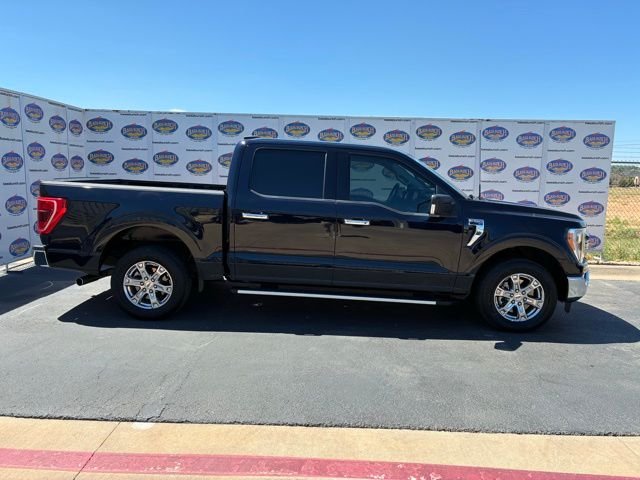 Antimatter Blue Metallic 2023 Ford F-150 XLT SuperCrew RWD Pickup Truck 4X2 Automatic