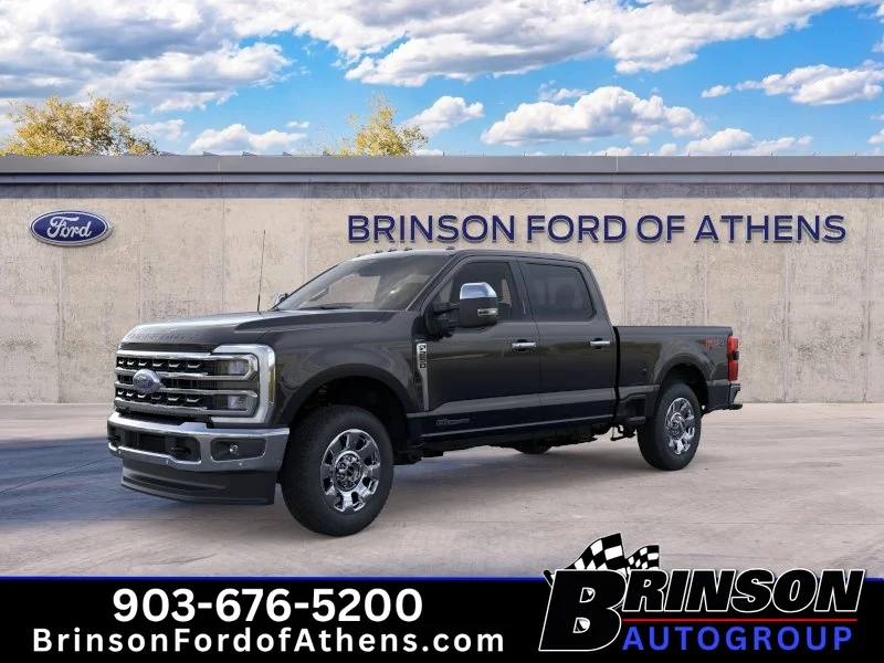 New 2026 Agate Black Metallic Ford LARIAT image 1