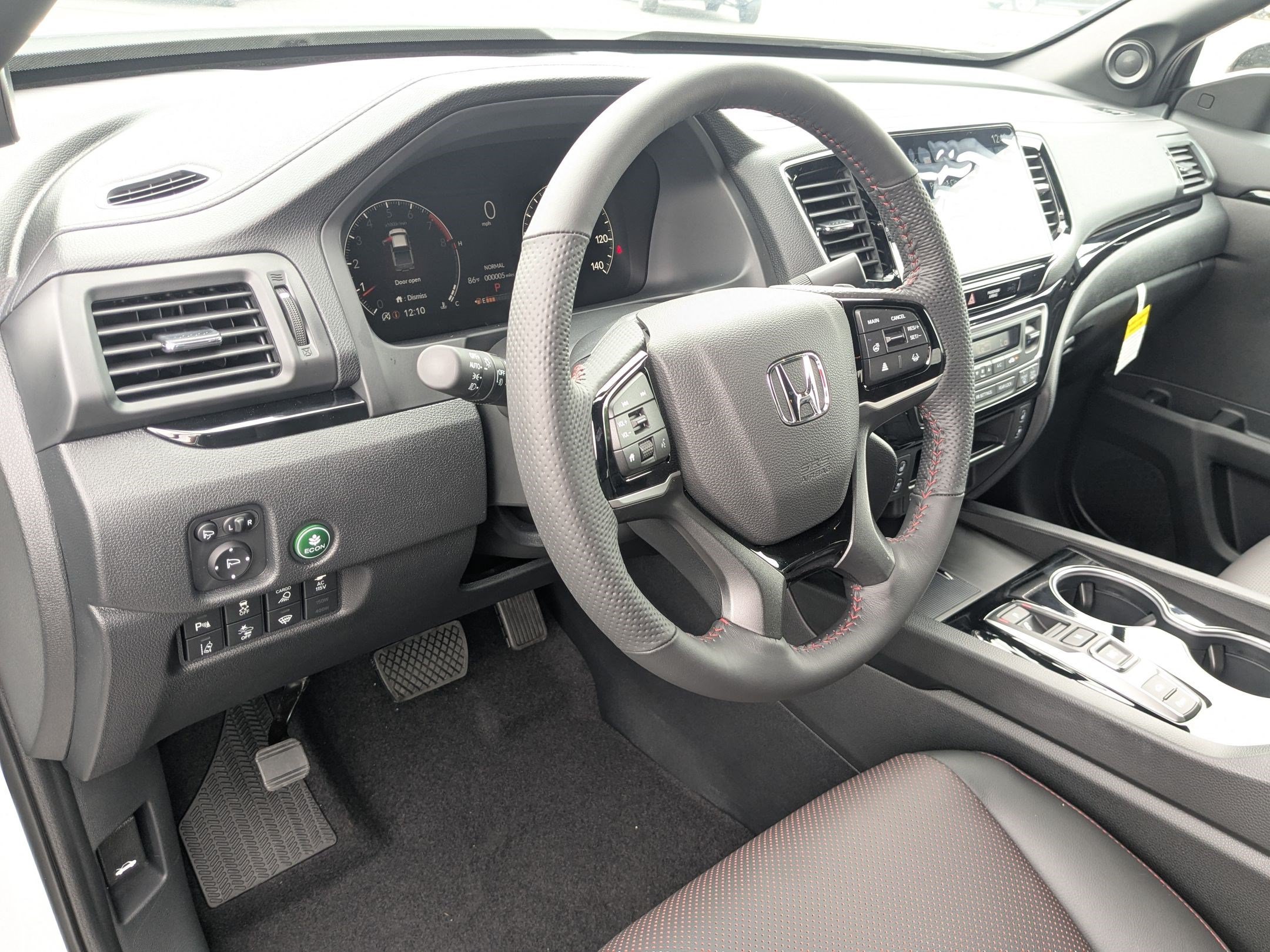 New 2026 Platinum White Pearl Honda Black Edition image 10