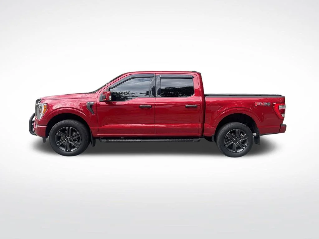 Used 2023 Red Ford Lariat image 2