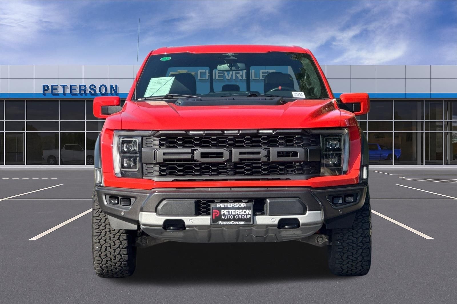 Used 2023 Orange Ford Raptor image 9