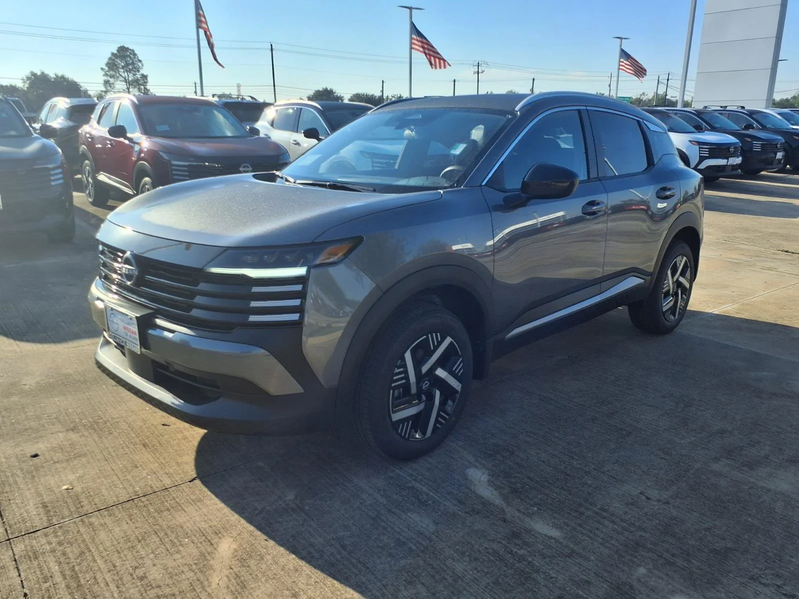 New 2027 Gun Metallic Nissan SV image 3