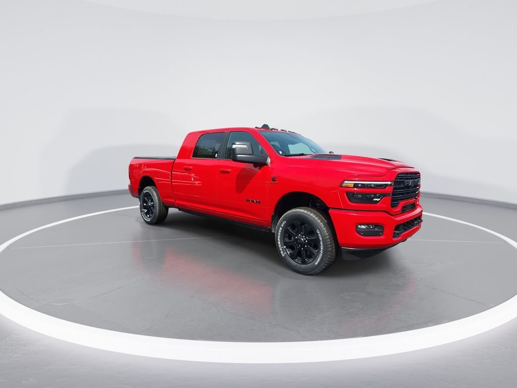 New 2026 Flame Red Clear-Coat Exterior Paint RAM Laramie image 2